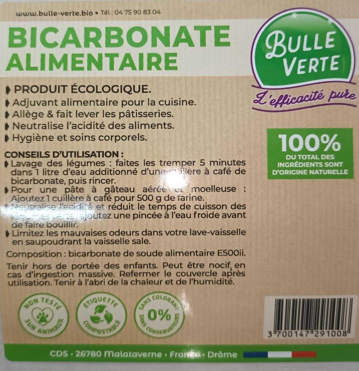 BICARBONATE DE SOUDE ALIMENTAIRE 100G